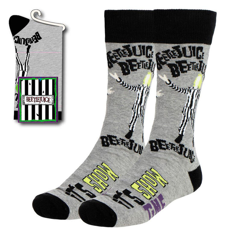 Calcetines Beetlejuice adulto